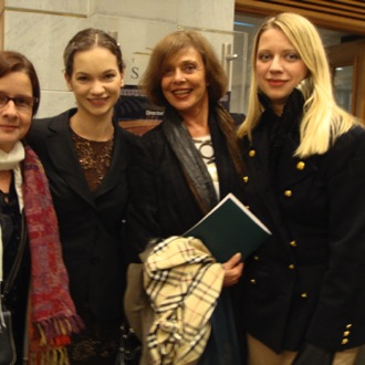 24 Hilary Hahn, Valentina Lisitsa, Vera Bergengruen, Maria Rita Stumpf, Montevideo 2009. 24 Hilary Hahn, Valentina Lisitsa, Vera Bergengruen, Maria Rita Stumpf, Montevideo 2009.